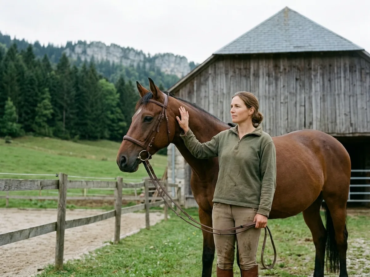 Cours d'équitation à Passy, Haute-Savoie