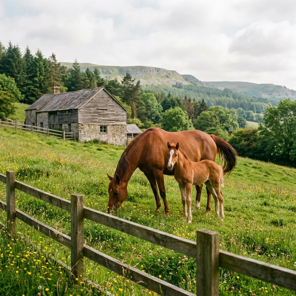 Élevage de chevaux, Les Écuries d'Antan, Passy