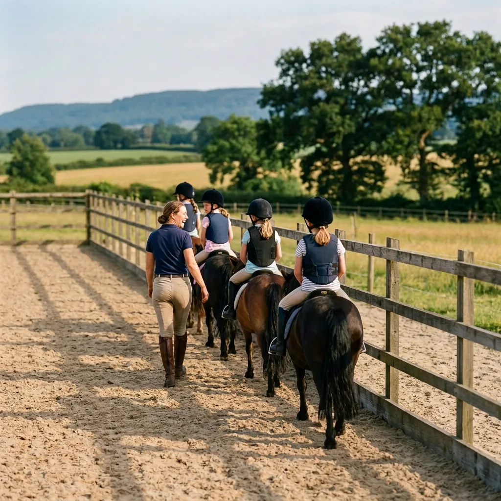 Cours de poney à Passy, Haute-Savoie